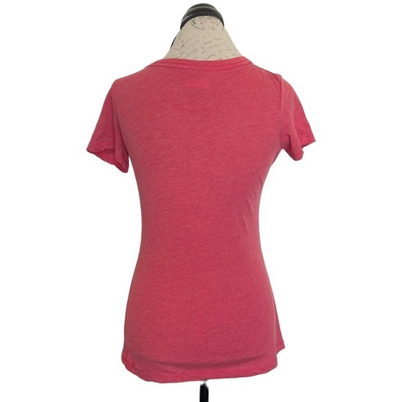 Next Level Apparel Womens Blouse Top Logo Graphic Tee Short Sleeve Size Medium - Picture 3 of 12